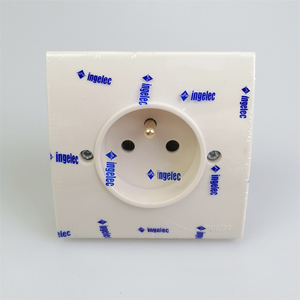 Ingelec thương hiệu phổ chuyển đổi và ổ cắm bán buôn tùy chỉnh gia đình văn phòng khách sạn sử dụng Tường trắng chuyển đổi điện và ổ cắm - Product Image 3