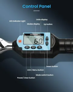 Clé dynamométrique numérique GOYOJO la plus récente, 3/8'', haute précision, multi-applications, clé réglable, outils de réparation, clé dynamométrique numérique - Product Image 4