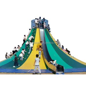 Children Indoor <strong>Playground</strong> Equipment Volcano <strong>Slide</strong> Indoor Climbing <strong>Curved</strong> <strong>Slide</strong> Children Interactive Equipment for Sale - Product Image 6