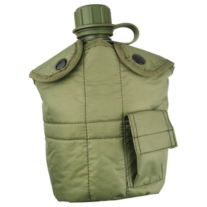 Muestra gratuita, ¡Gran éxito de ventas! Funda táctica original de poliéster con camuflaje para cantimplora, modelo táctico para botella de agua al aire libre. - Product Image 1