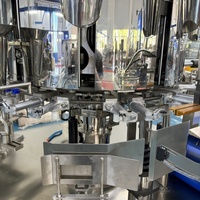 Équipement d'emballage semi-automatique pour sacs en plastique Elemotion Composant PLC Remplissage chimique Scellage mécaniquement multifonctionnel