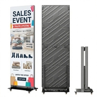 Afficheur LED numérique 80 pouces, mur vidéo créatif multi-unités, P1.53 P1.86 P2.5, affichage pour centre commercial, supermarché
