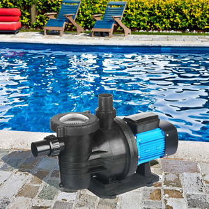 Áp lực cao 2HP điện nước nóng bơm 1HP thép không gỉ lưu thông bánh không chổi than thép hồ bơi nóng - Product Image 1