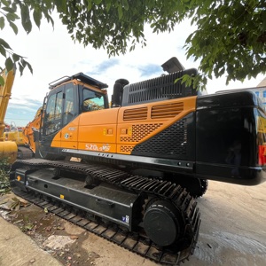Excavadora de cadenas grande HYUNDAI 520L-9VS usada, 52 toneladas, 265 kW, cucharón de 3.0 m³, fuerte fuerza de excavación, excavadora de servicio pesado para minería - Product Image 6