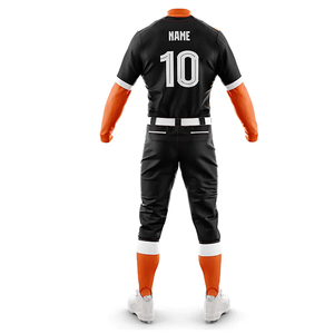 Ensemble d'uniformes de baseball haut de gamme, solutions d'identité d'équipe professionnelles, technologie d'impression avancée, séchage rapide, respirant, 100% - Product Image 5