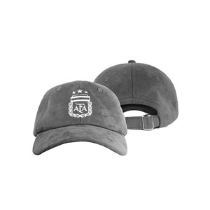 Gorra de Béisbol Gris con el Logotipo de la AFA del Equipo Nacional de <span class=keywords><strong>Argentina</strong></span> [Oficial y Genuina], <span class=keywords><strong>Tres</strong></span> <span class=keywords><strong>Estrellas</strong></span>, Gorra Casual para el Sol, para Exteriores, Combinable con Todo - Product Image 1