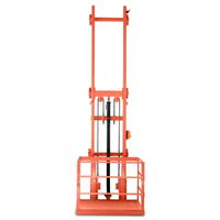 Ascenseur électrique pour le fret, plate-forme verticale pour le levage de marchandises, petite maison murale, extérieur