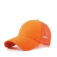 Venta caliente gorra de béisbol de dibujos animados sombrero de red de verano sombrero de pato conejo bordado 3D malla personalizada sombrero de camionero americano