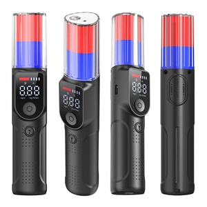Goedkope SA03 digitale alcoholtester met spraakfunctie, halfgeleidersensor, lithium batterij, blauw & rood - Product Image 2