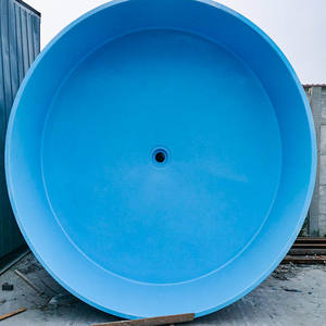 Tanque de FRP para Acuicultura, Piscina de Cría de Peces, Estanque Circular de Alta Resistencia para Cría de Camarones - Product Image 1
