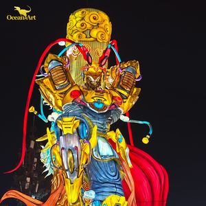 Farol Gigante de Seda para Festivales, Diwali y Acción de Gracias, Resistente al Agua, con Luces LED, Reutilizable y Duradero, en Oferta en Zigong - Product Image 6