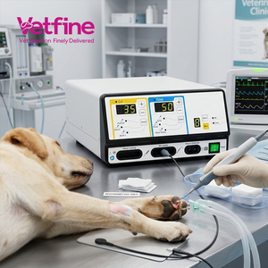 Unité électrochirurgicale vétérinaire pour bloc opératoire animal avec diathermie chirurgicale, scellage des vaisseaux par REM, 9 emplacements de mémoire et alimentation 100-240V VF- - Product Image 5