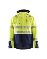Veste de travail ignifuge de haute qualité, vêtements de travail haute visibilité avec capuche, coupe-vent, vestes de travail robustes pour hommes