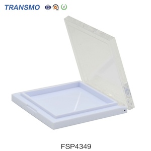 Boîte vide pour fard à joues pressé, fard à paupières, maquillage cosmétique, boîte vide transparente carrée pour fard à joues compact - Product Image 3
