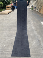 Revêtement de sol souple antidérapant en argile modifiée imitation bois MCM, carrelage souple pour revêtement mural, carreaux de briques d'usine pour intérieur de villa