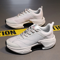 Vente en gros d'usine, chaussures de luxe pour hommes, baskets décontractées à coussin d'air, chaussures de course antidérapantes, chaussures de sport respirantes pour hommes