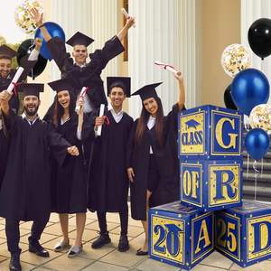 2025 Annonces de remise des diplômes du secondaire et du collège Boîtes à ballons élégantes Prix d'usine Décorations et fournitures de fête - Product Image 6