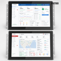 Pantalla Táctil Android Todo en Uno de 7/10.1/15.6/21.5 Pulgadas con Montaje Empotrado RK3562 RK3568 para Instrumentos de Laboratorio y Señalización de Paradas de Autobús