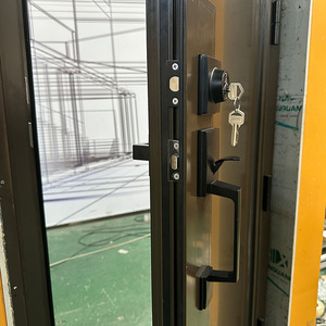 Porta d'Ingresso in <span class=keywords><strong>Alluminio</strong></span> con Finestre Laterali in Vetro - Product Image 3
