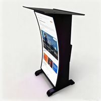 Écran LED de podium P1.86, luminosité 800 cd, fréquence de rafraîchissement 3840 Hz, LED SMD2121 (3-en-1), écran facile d'entretien pour la publicité intérieure