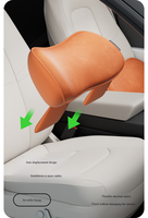 Coussin de soutien lombaire pour voiture, coussin de siège conducteur fin en mousse à mémoire de forme, oreiller de dossier respirant en velours de daim, ajustement universel 4 saisons