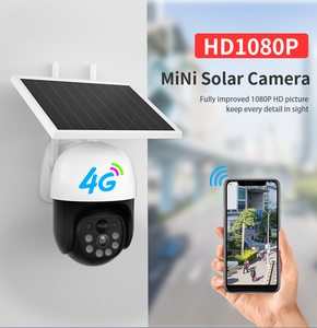 Wifi solare <span class=keywords><strong>wi</strong></span> fi 1080p o 4g telecamera di sicurezza wireless per esterni e telecamera di rete nvr - Product Image 2