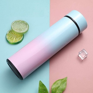 Custom Logo <b>Double</b> <b>Wall</b> Stainless Steel Travel Coffee <b>Mug</b> Vacuum Insulated Cup with Handle - Product Image 1