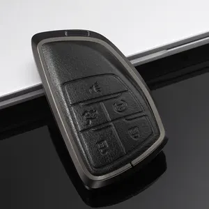 Benutzer definierte Auto Logo Legierung Leder Auto Schlüssel etui Abdeckung für GMC Yukon für Buick ENVISION S Plus Avenir 2020 2021 2022 Zubehör