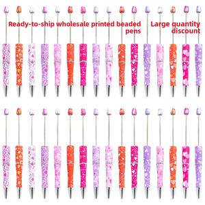 Stylo Bille Promotionnel DIY en Plastique, Série <span class=keywords><strong>C</strong></span>œur Saint-Valentin Créative, Pointe 1,0 mm - Product Image 2