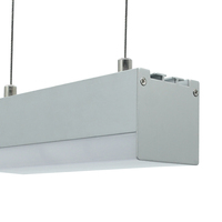 Profilé en aluminium LED, diffuseur, embouts, clips, profilé en aluminium LED pour bande lumineuse LED 50*50 mm