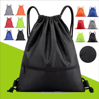 Sac à dos de luxe en polyester 600D avec cordon de serrage, grand sac de sport, de voyage, de natation, de football, de basketball, de gym, de shopping