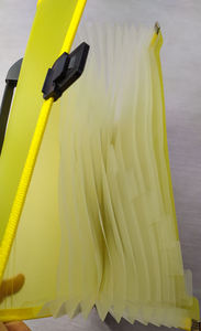 Estuche de oficina con asa Hebilla de 13 bolsillos con etiqueta de índice Hebilla organizadora de archivos de acordeón y mango ergonómico Archivo de expansión de PP - Product Image 2