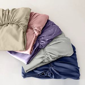 Maternelle Infantile Qualité Été Cool Respirant Soie Drap Ensemble Couleur Unie Simple Taie D'oreiller <span class=keywords><strong>Housse</strong></span> <span class=keywords><strong>De</strong></span> <span class=keywords><strong>Couette</strong></span> - Product Image 2