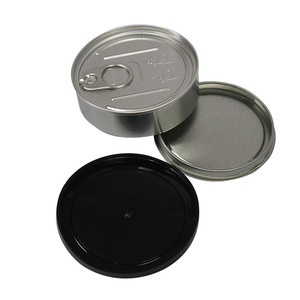 Boîte <span class=keywords><strong>de</strong></span> conserve ronde en métal avec anneau <span class=keywords><strong>de</strong></span> traction pour thon, sardines, <span class=keywords><strong>caviar</strong></span>, poisson, bœuf, emballage alimentaire <span class=keywords><strong>de</strong></span> qualité alimentaire - Product Image 6