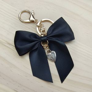 Wholesale Fashion Bow Ribbon Keychain Red/Beige/Black Color <b>Bag</b> Pendant, Elegant Small <b>Gift</b> Keychain (Custom OEM, Bulk Order) - Product Image 3