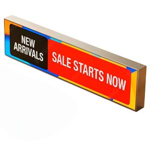 Panneau d'affichage LED commercial personnalisé pour mur, avec support vidéo, image et texte, pour magasin, bâtiment, publicité défilante - Product Image 1
