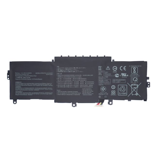 Laptop Battery Replacement C31N1811  for ASUS for Zen Book 14 UX433FA UX433FN U4300FN U4300FA 0B200-03080