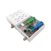 Récepteur WDM optique mini-nœud FTTH actif à entrée RF unique et sortie SC/APC 1550nm pour câble IP CATV