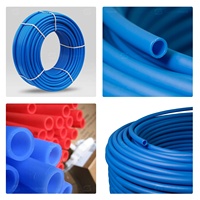 Raccords SharkBite conformes aux normes IOS et ASTM, plomberie, tube en PEX-A bleu et rouge de 20 mm