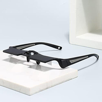 Lunettes à prisme pour lit, miroir horizontal, lunettes pour lecteurs paresseux, lunettes à prisme à 90 degrés pour lire et regarder la télévision allongé