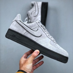 Zapatillas Pure Original <span class=keywords><strong>Force</strong></span> <span class=keywords><strong>1</strong></span> <span class=keywords><strong>Air</strong></span> <span class=keywords><strong>Force</strong></span> One en Gris Marrón, Blanco Hueso, Azul Hielo y Color Té Longjing, Unisex, Casuales, Versátiles, de Cuero Genuino - Product Image 2