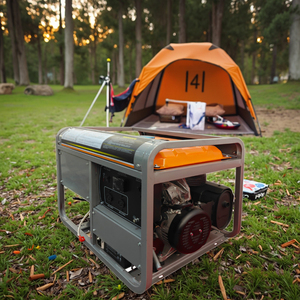 BISON 2kw a 10kw Generadores de gasolina DC & Electric Power Generador de gasolina natural Precio - Product Image 1
