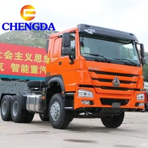 中国新品牌6x4中国重汽牵引车