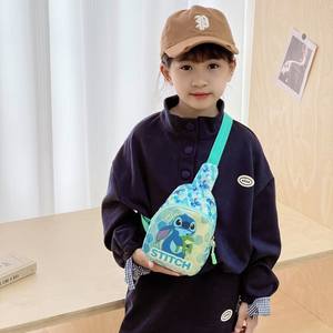 アウトドアトラベルバッグ子供用チェストバッグ漫画かわいい女の子ウエストバッグ新しい小銭入れ3-5歳子供用バッグ子供用ショルダーバッグ - Product Image 2