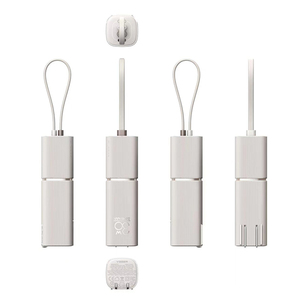 3-in-1แบบพกพา5,000มิลลิแอมป์ต่อชั่วโมงพร้อมปลั๊กติดผนังพับได้ USB-C สายชาร์จ <span class=keywords><strong>iPhone</strong></span> 30วัตต์แบตเตอรี่ Li-Polymer สูงสุด - Product Image 2