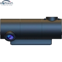 1080P WiFi GPS enregistreur de voiture Dashcam boîte noire invisible avec 170 grand Angle double enregistrement couleur noire