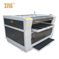 Machine de gravure laser CO2 6090 pour bouteilles de vin/verres avec dispositif rotatif