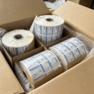 Rouleau d'étiquettes autocollantes imprimées sur mesure, <span class=keywords><strong>autocollant</strong></span> pour <span class=keywords><strong>disque</strong></span> <span class=keywords><strong>de</strong></span> <span class=keywords><strong>stationnement</strong></span>, étiquettes industrielles en rouleau pour le marquage des emballages - Product Image 3
