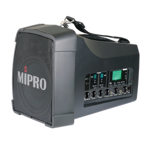 ระบบเสียงพีเอส่วนบุคคลแบบสองช่องสัญญาณ MIPRO รุ่นพัฒนา พร้อมแอมพลิฟายเออร์คลาส D และไมโครโฟนไร้สาย สำหรับระบบเสียงพีเอสำหรับงานอีเว้นท์หลายลำโพง - Product Image 3