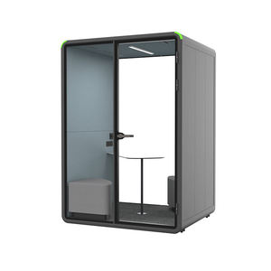 Cabina Telefónica Insonorizada SilentBox, Cabina <span class=keywords><strong>de</strong></span> Oficina Privada con Reducción <span class=keywords><strong>de</strong></span> Ruido, Cabinas Telefónicas Insonorizadas en Venta, Cabina para Cambiarse <span class=keywords><strong>de</strong></span> Ropa - Product Image 4